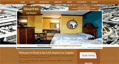 Desktop Screenshot of cloud9innlaxairport.com