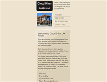 Tablet Screenshot of cloud9innlaxairport.com